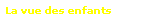 La vue des enfants